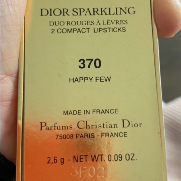 Dior gold & crystal “Sparkling” dog tag - Picture 4 of 15